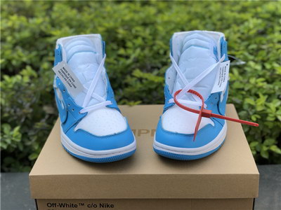 Off-White x Air Jordan 1 University Blue