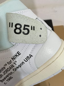 OFF-WHITE x Air Jordan 1 “White”