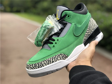 Air Jordan 3s PE Oregon Ducks