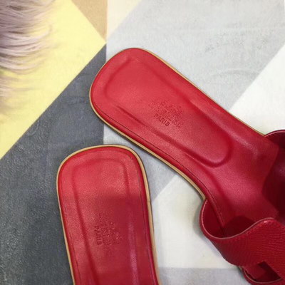 H**mes slippers women(aaa)-015