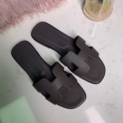 H**mes slippers women(aaa)-012