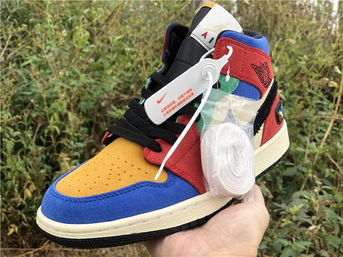 Blue The Great x Air Jordan 1 Mid “Fearless”