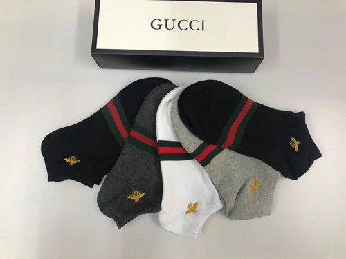 G*u*i socks(5 pairs)-324