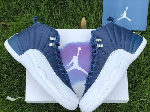 Air Jordan 12  Stone Blue