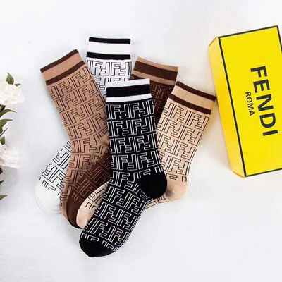 F**di socks(5 pairs)-351