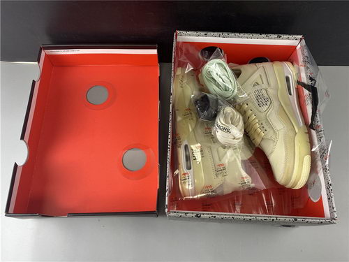 OFF-WHITE x Air Jordan 4