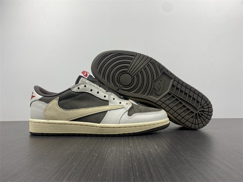 Travis Scott x Air Jordan 1 ” Reverse Mocha ” TS