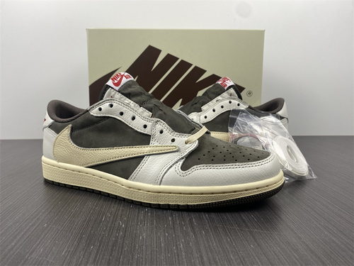 Travis Scott x Air Jordan 1 ” Reverse Mocha ” TS