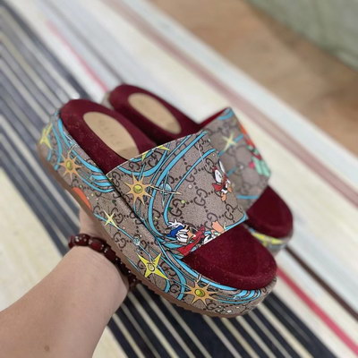 G*u*i slippers women(aaa)-145