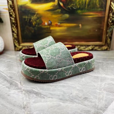 G*u*i slippers women(aaa)-140