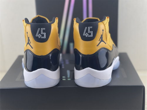 Air Jordan 11 Black Yellow