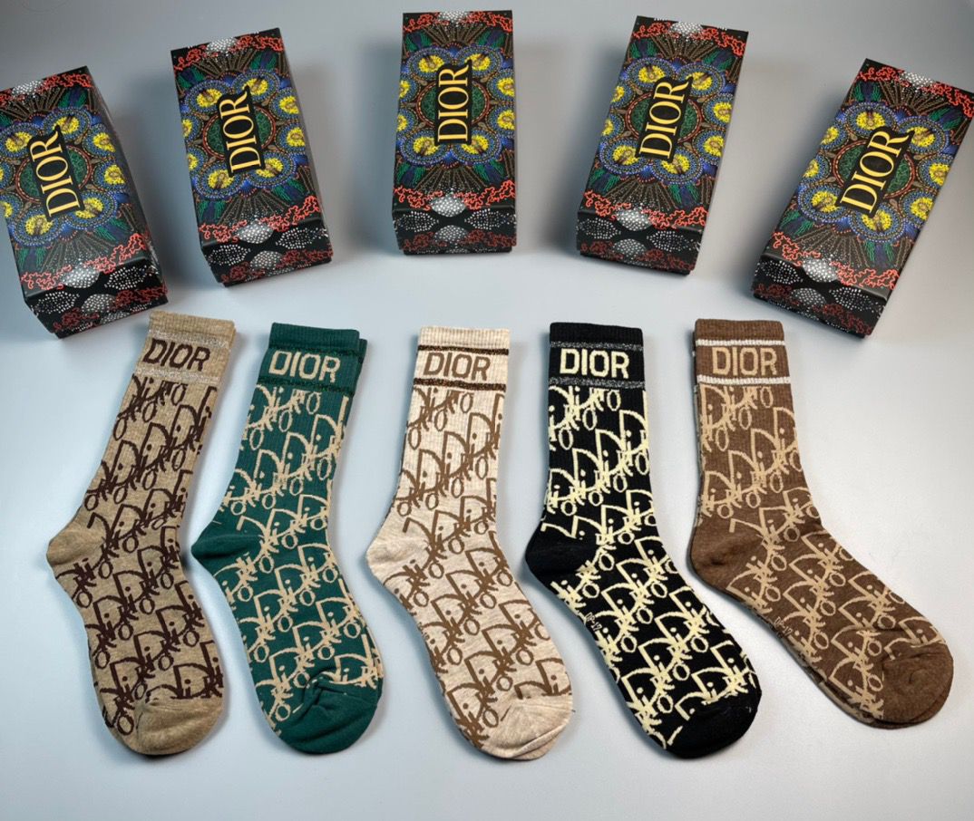 D*or socks(5 pairs)-002