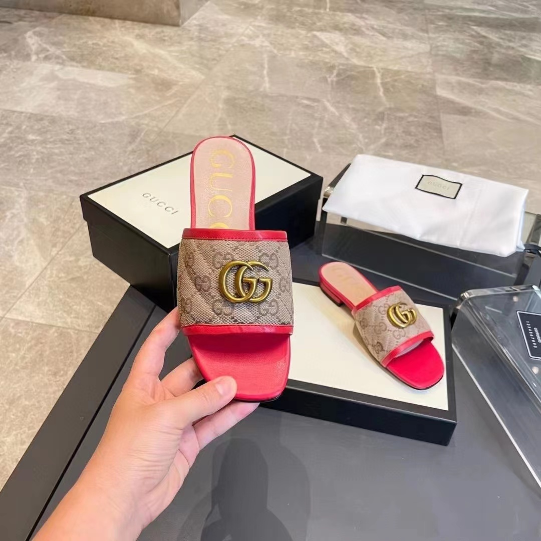 G*u*i slippers women(aaa)-178
