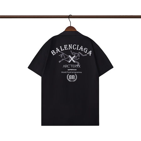 Ba*len*cia*ga short shirt-012