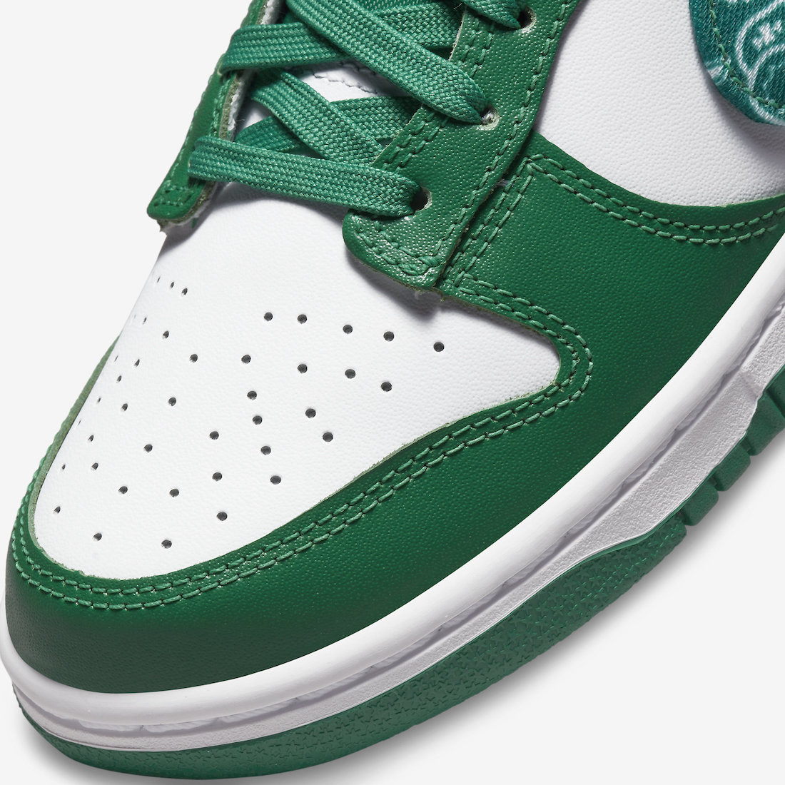 Nike Dunk Low Green Paisley