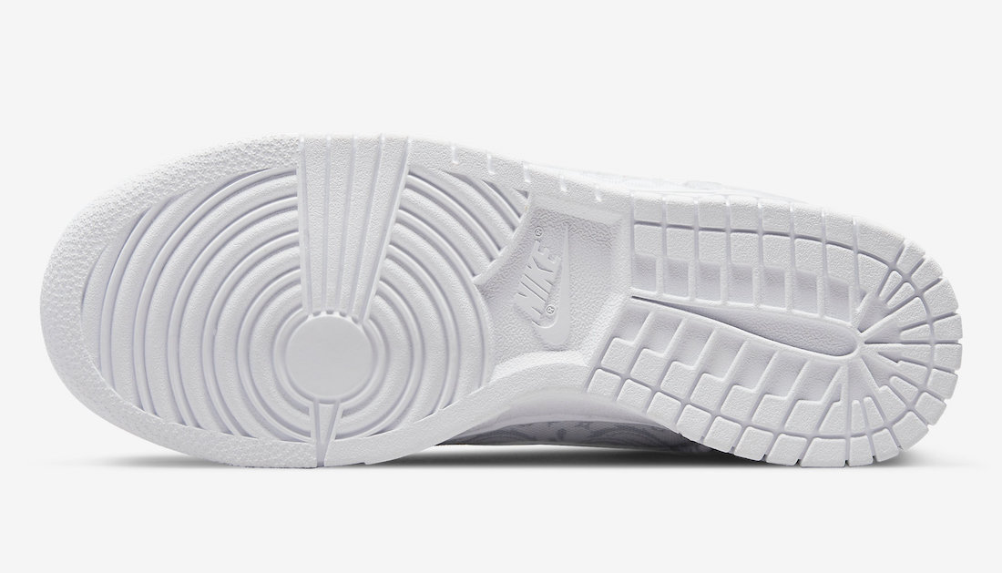 Nike Dunk Low White Paisley