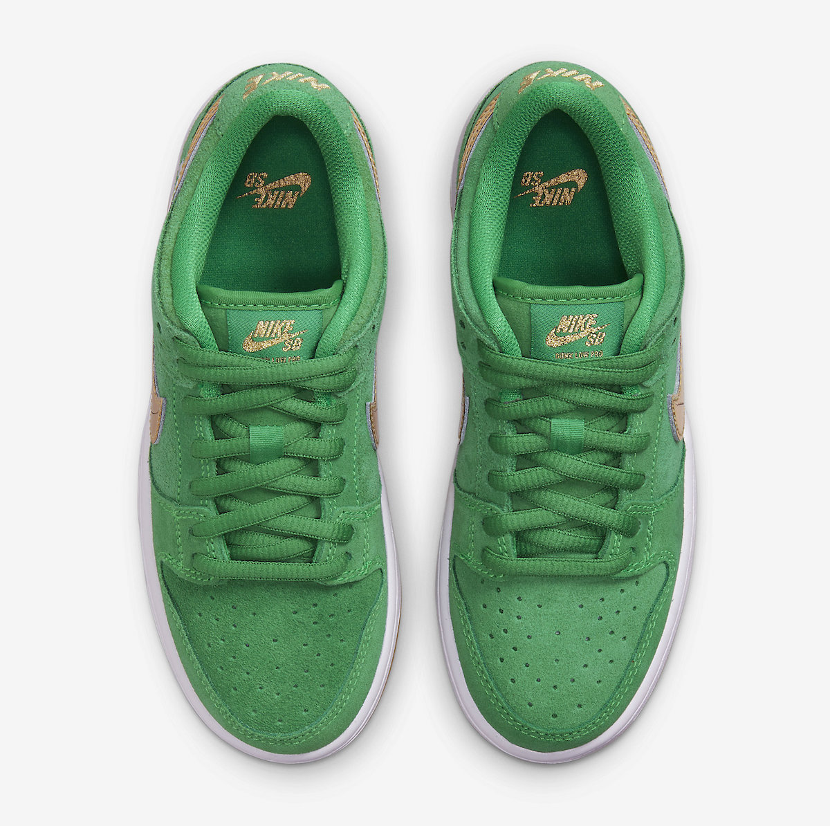 Nike SB Dunk Low St Patrick Green Day Style