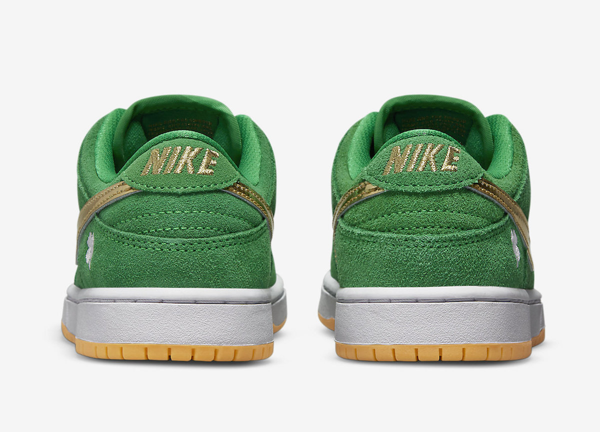 Nike SB Dunk Low St Patrick Green Day Style