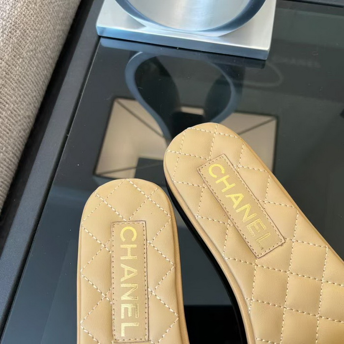 Ch*el slippers women(aaa)-007