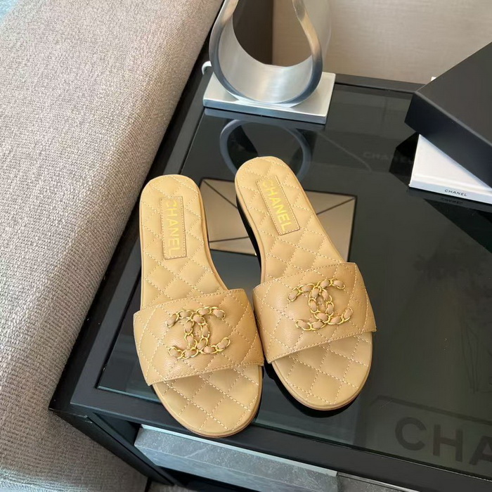Ch*el slippers women(aaa)-007