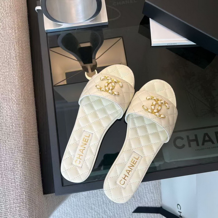 Ch*el slippers women(aaa)-009