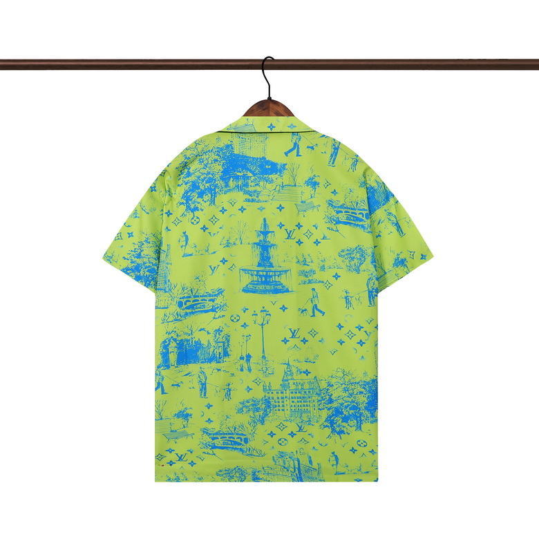LV short shirt-154