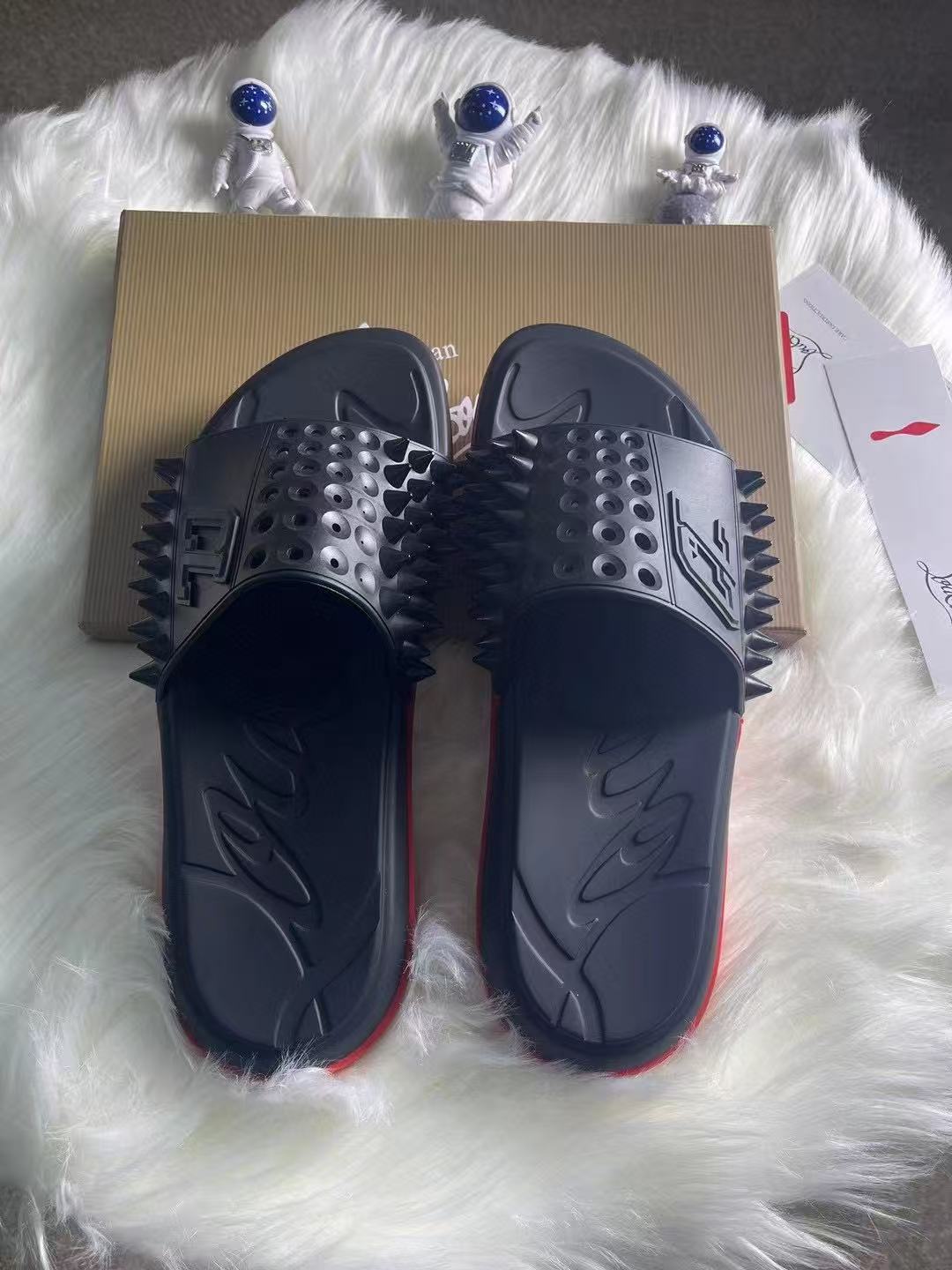 Ch**an louboutin slippers(aaa)-014