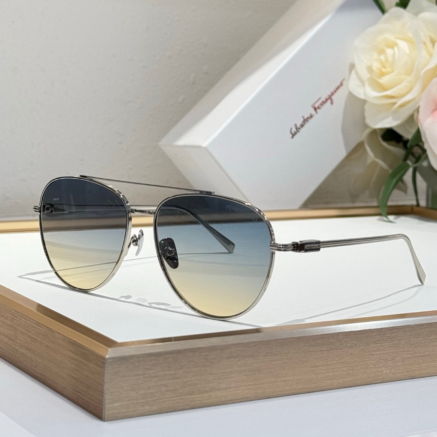FERRAGAMO Sunglasses(AAAA)-300