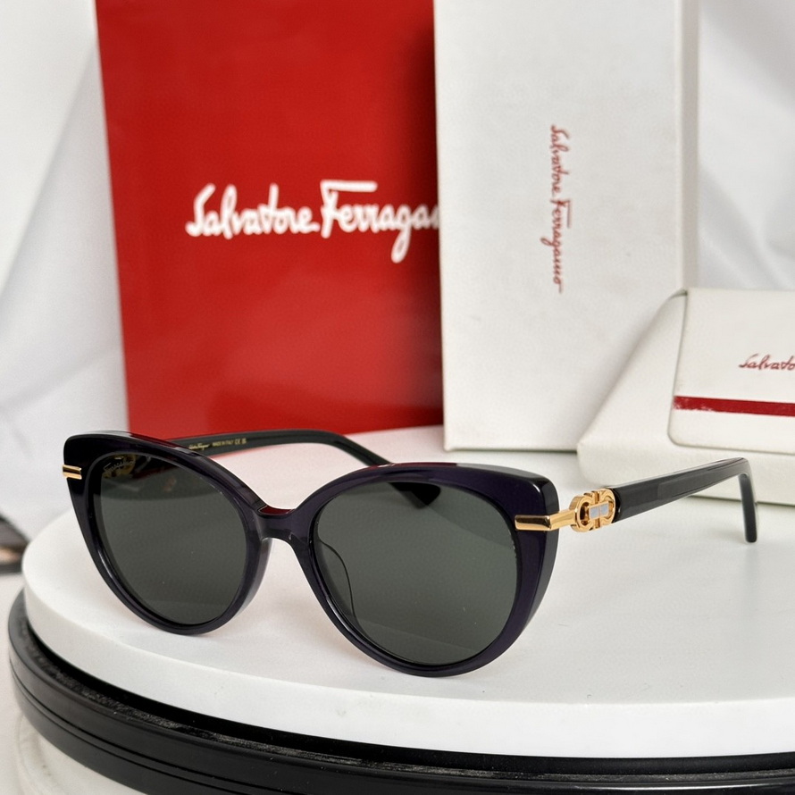 FERRAGAMO Sunglasses(AAAA)-299