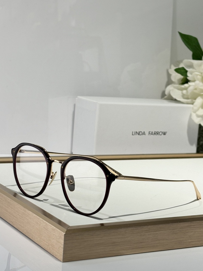 LINDA FARROW Sunglasses(AAAA)-043