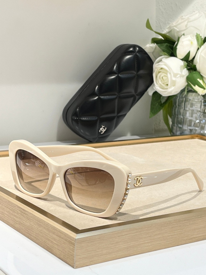 Ch*el sunglasses(aaaa)-2493