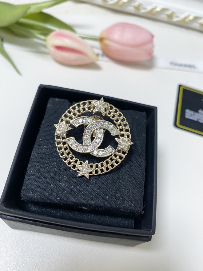 Ch*el brooch-033