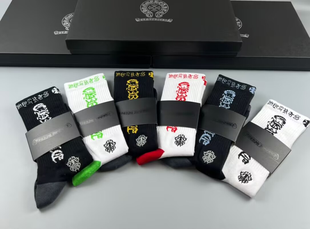 Ch**me He**ts socks(6 pairs)-001