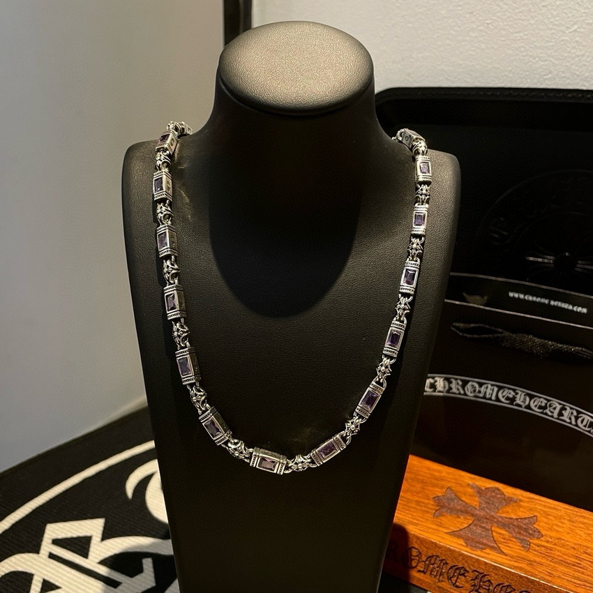 Ch*0me heart necklace-101