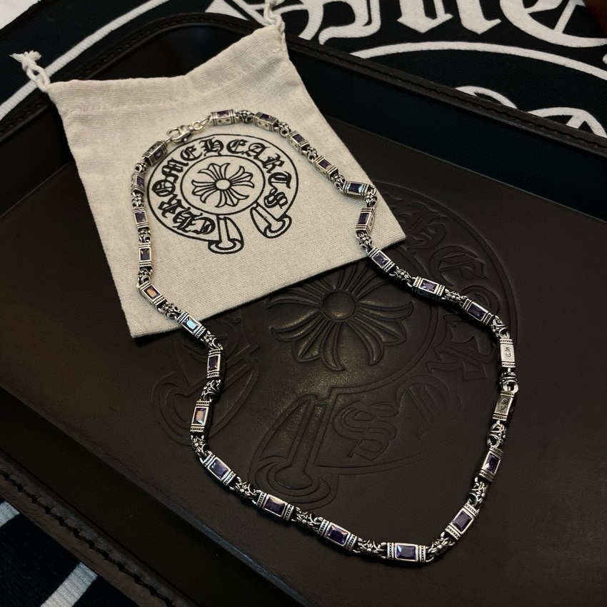 Ch*0me heart necklace-101