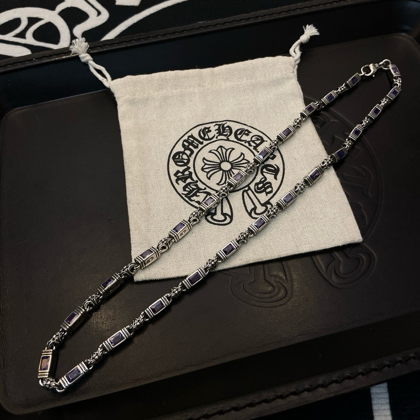 Ch*0me heart necklace-101
