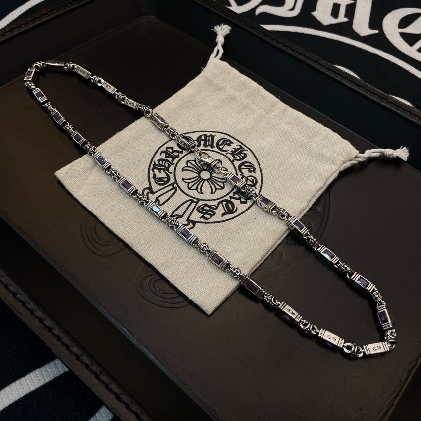 Ch*0me heart necklace-101