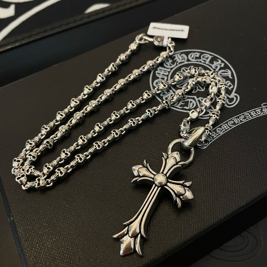 Ch*0me heart necklace-106