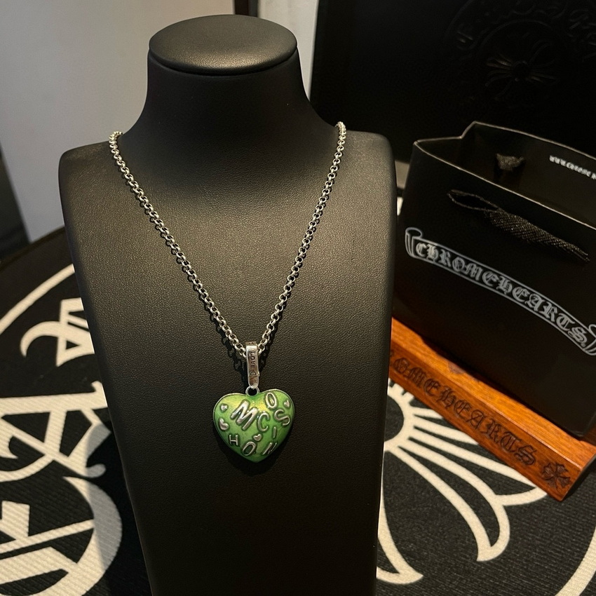 Ch*0me heart necklace-015
