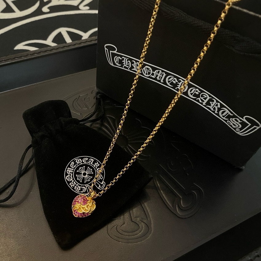 Ch**me He**ts necklace-015