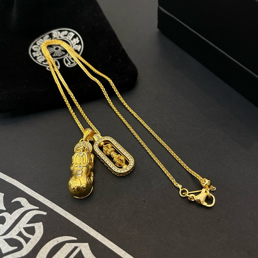 Ch**me He**ts necklace-021