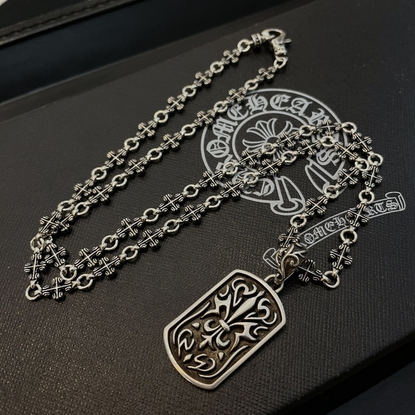 Ch*0me heart necklace-052