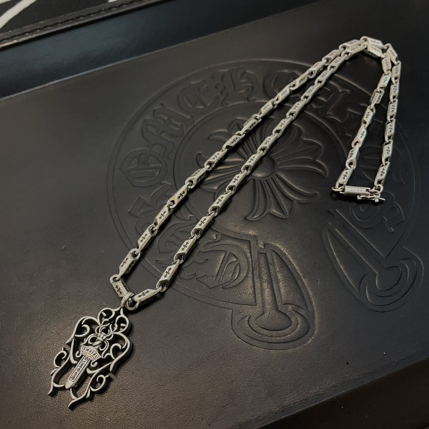 Ch*0me heart necklace-053