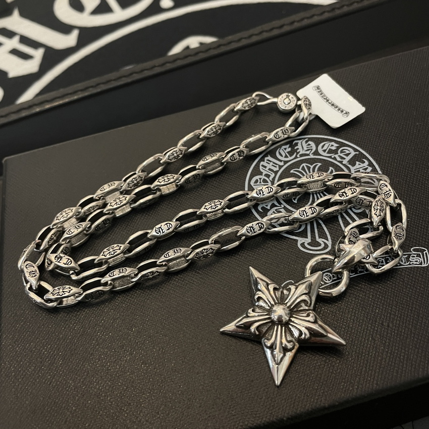 Ch*0me heart necklace-056