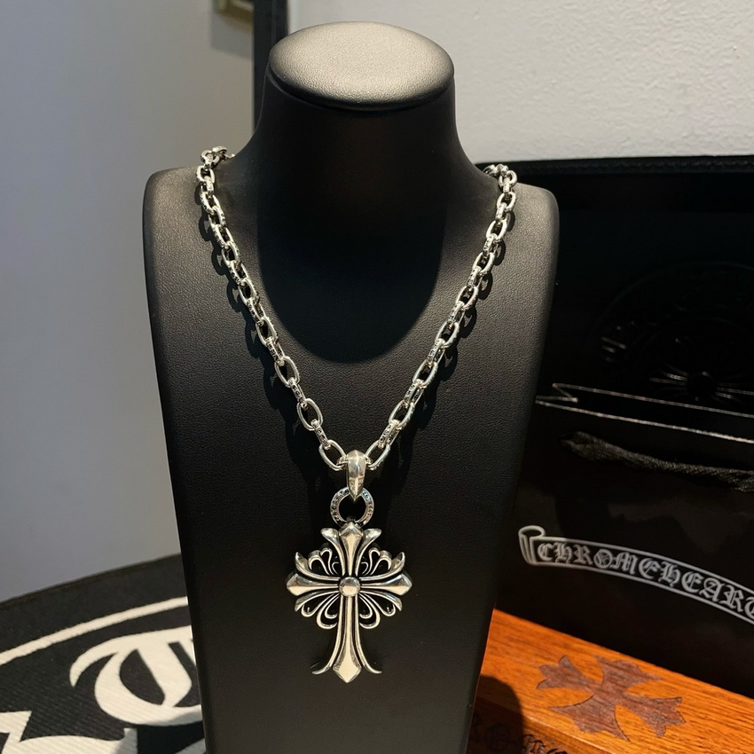 Ch*0me heart necklace-058