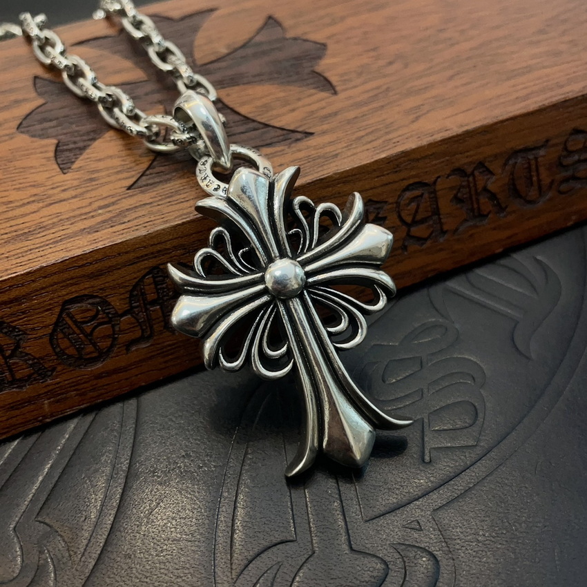 Ch*0me heart necklace-058