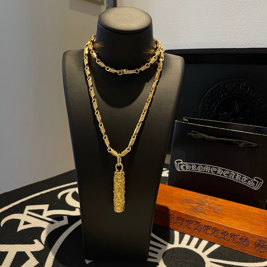 Ch*0me heart necklace-060