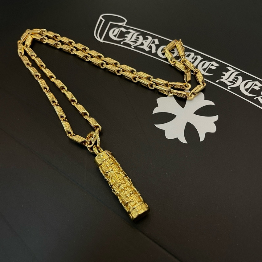 Ch*0me heart necklace-060