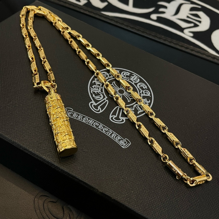 Ch*0me heart necklace-060