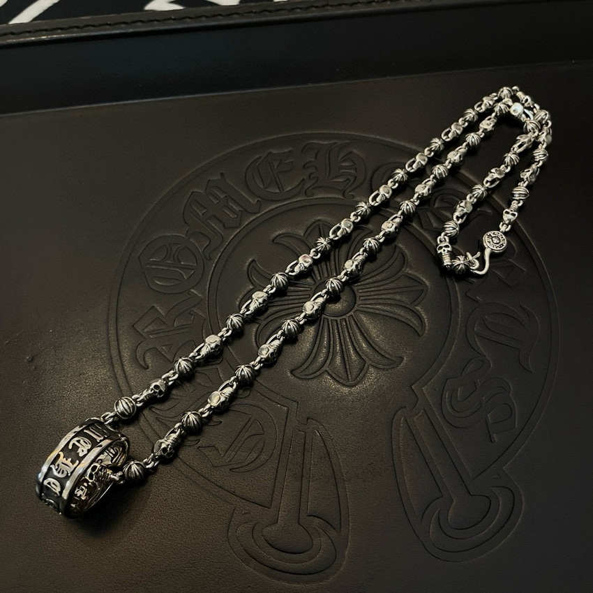 Ch*0me heart necklace-062